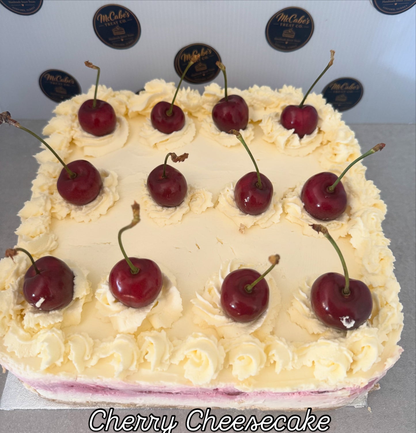 Cheesecake - Cherry & Cream (1.5kg+)
