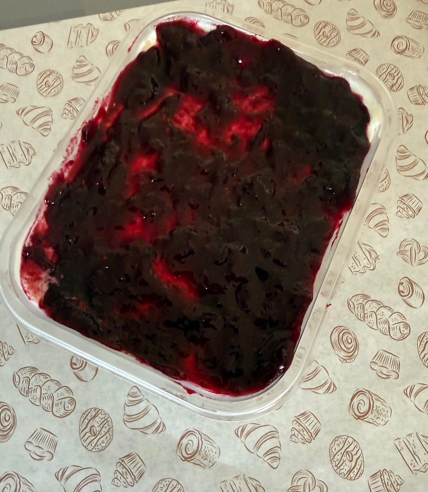 Cheesecake Tub - Blueberry Compote