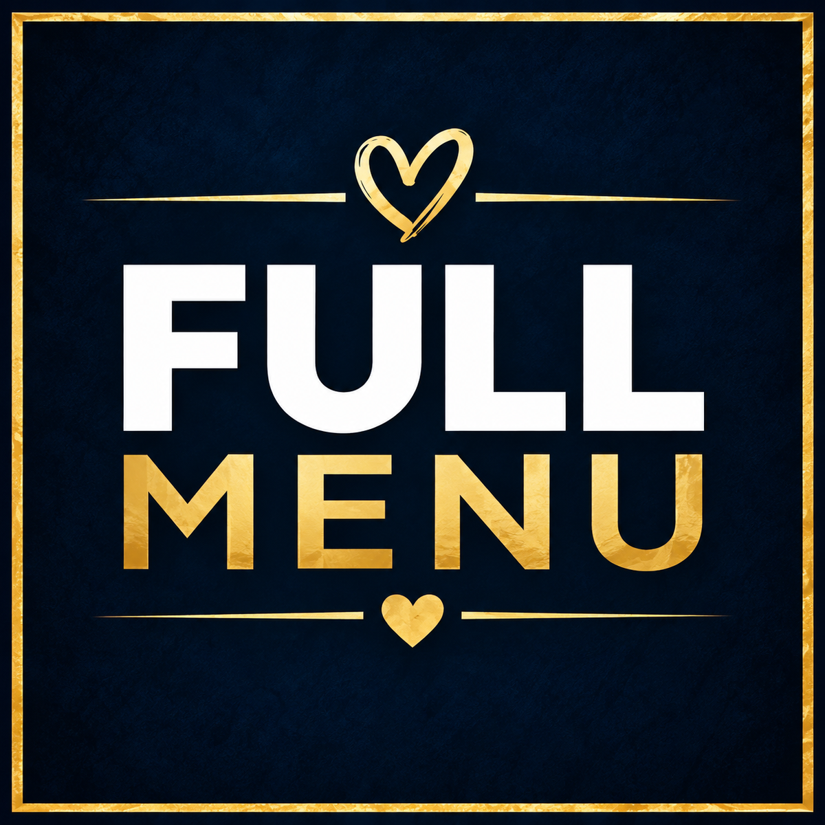 Full Menu