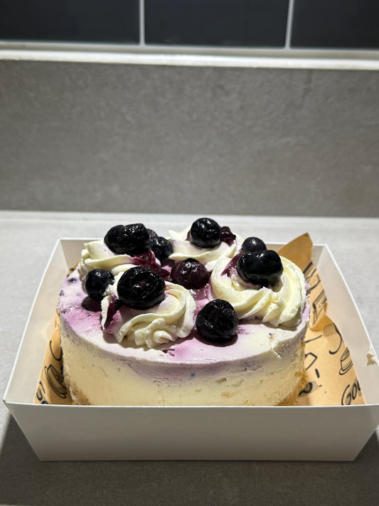 Cheesecake 4” Round - Blueberry & Cream