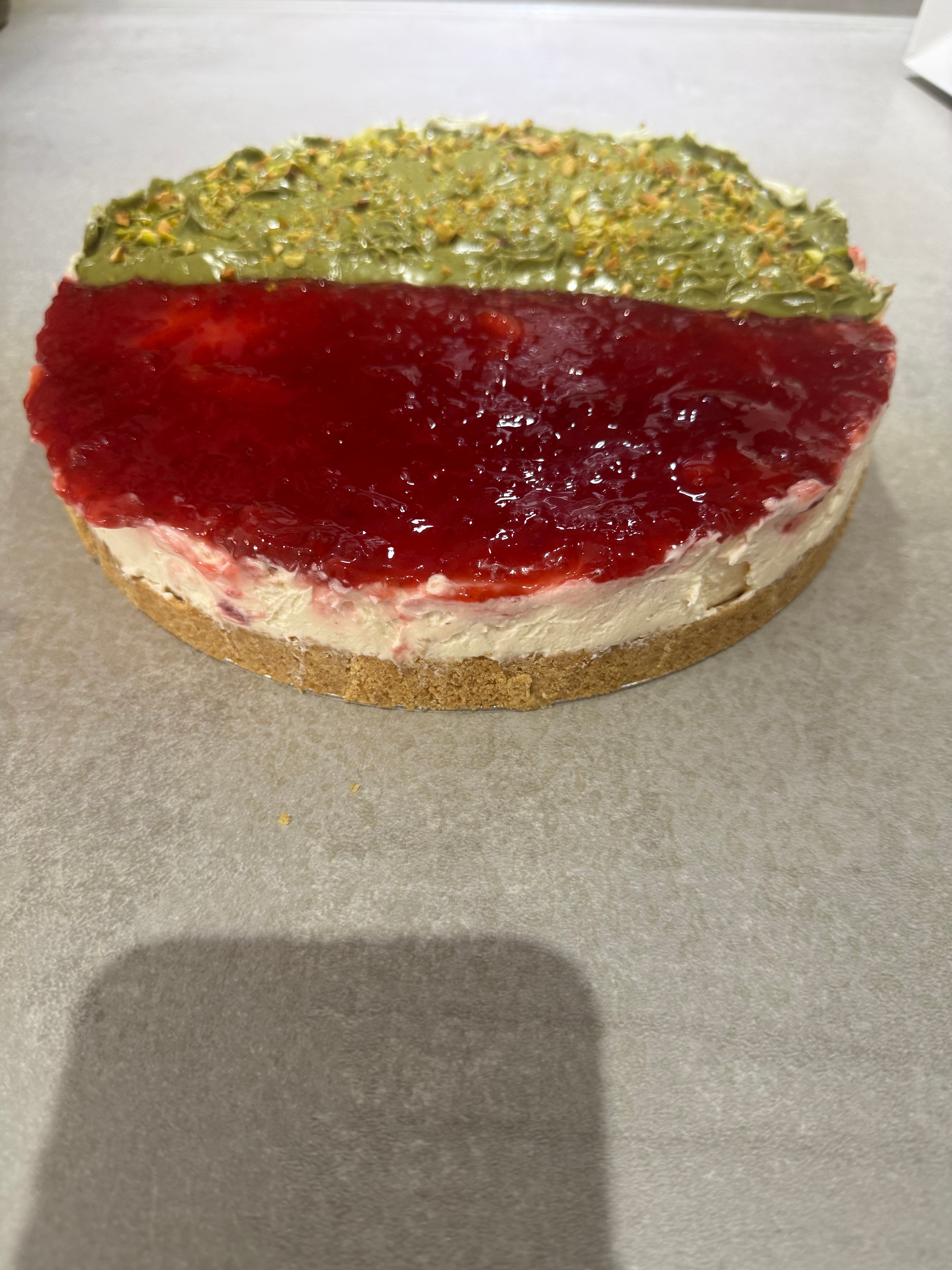 Cheesecake Half & Half Non Bake