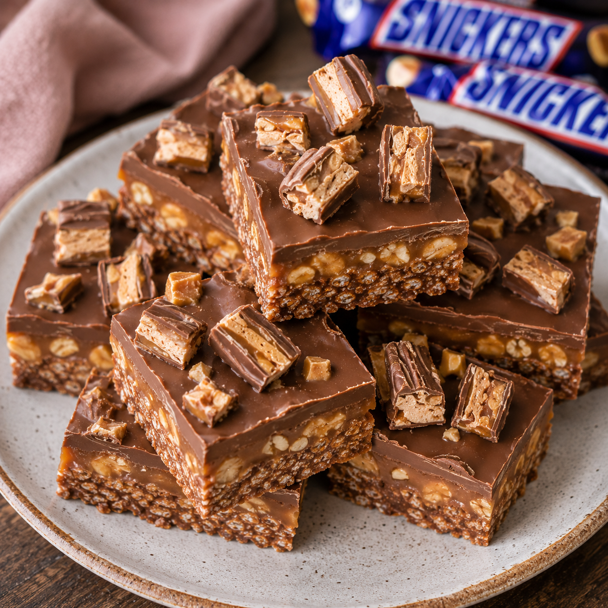 Build Your Own Chocolate Bar Slice