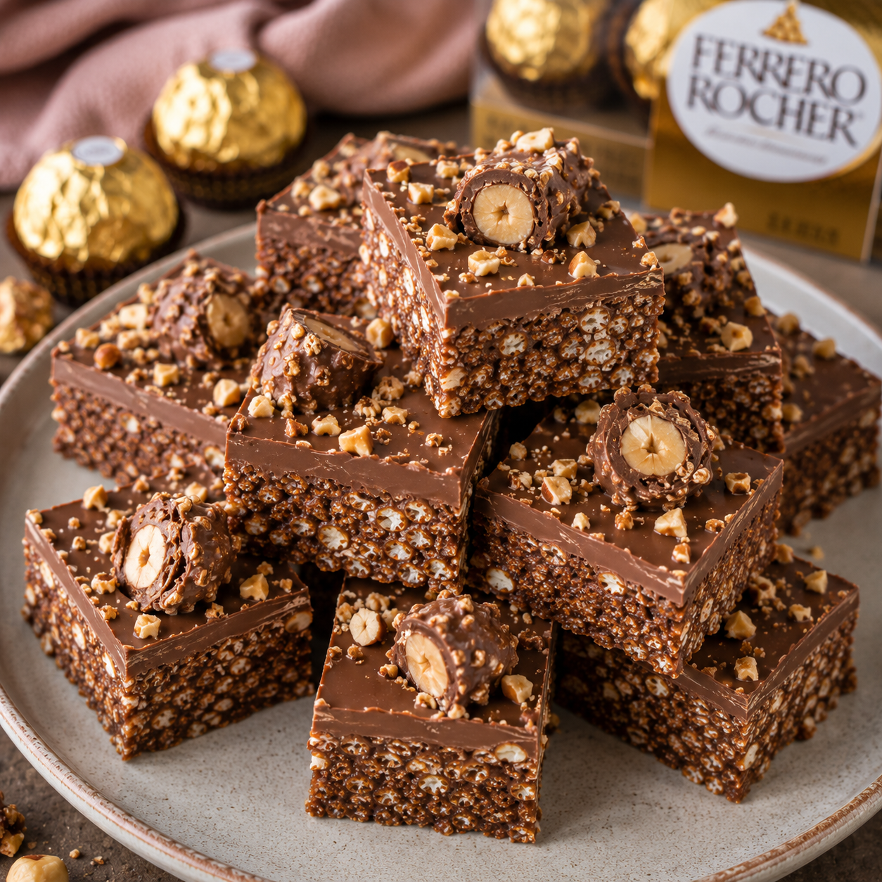Build Your Own Chocolate Bar Slice