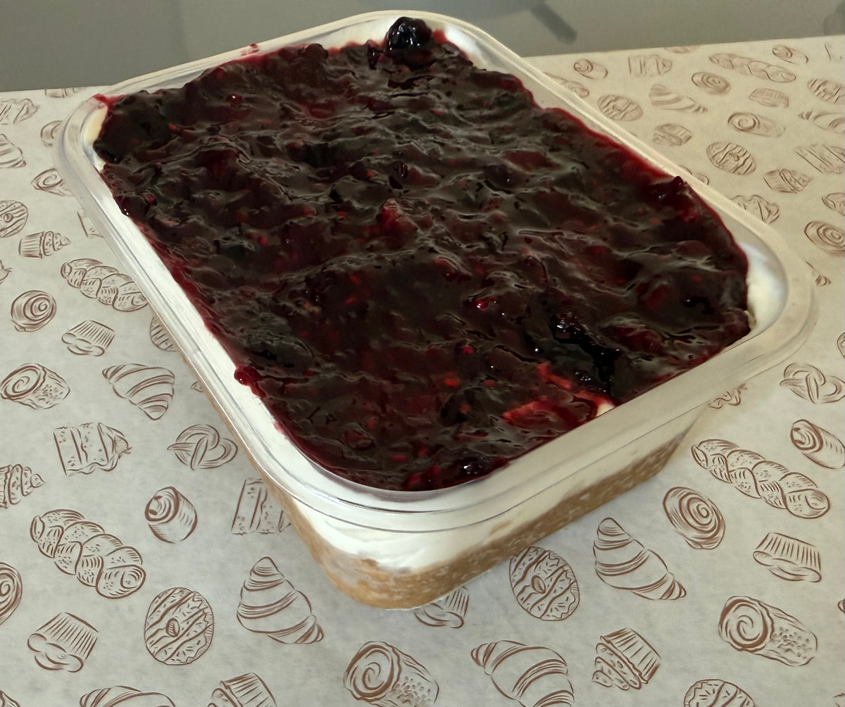 Cheesecake 4” Round - Mixed Berry