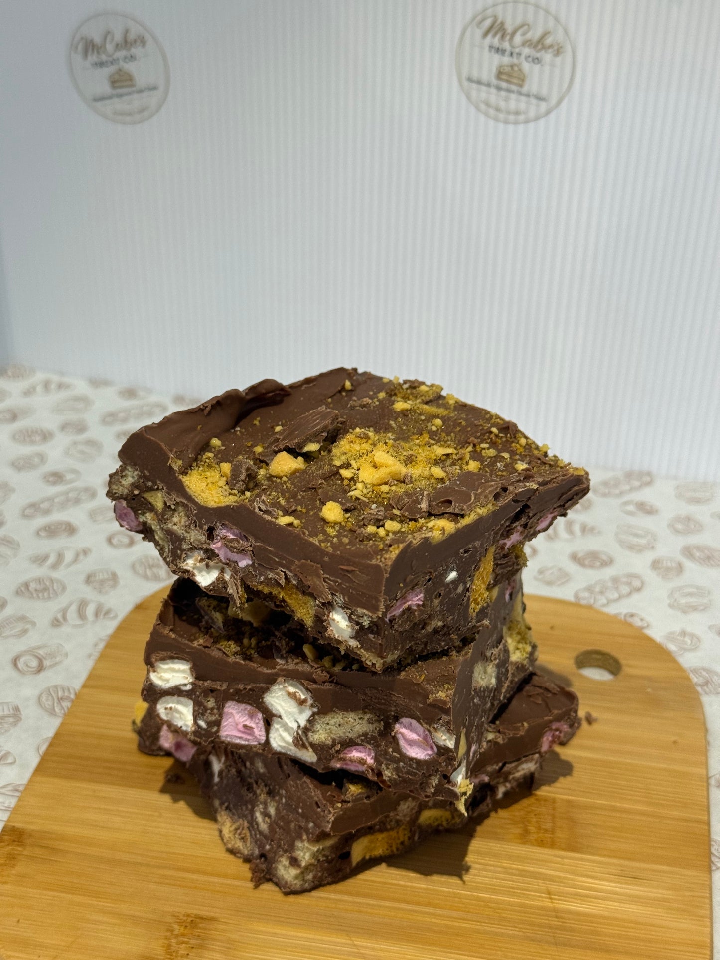 Rocky Road - Milk Chocolate Cadbury Crunchie