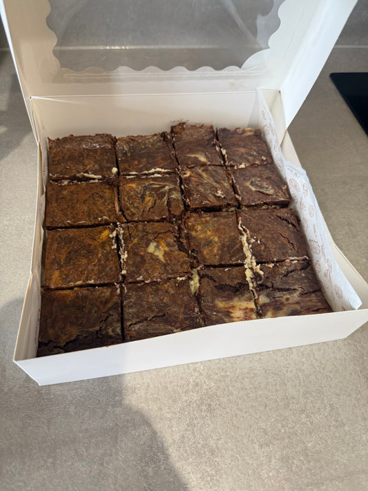 Cheesecake Brown Butter Brownies (9” Slab)