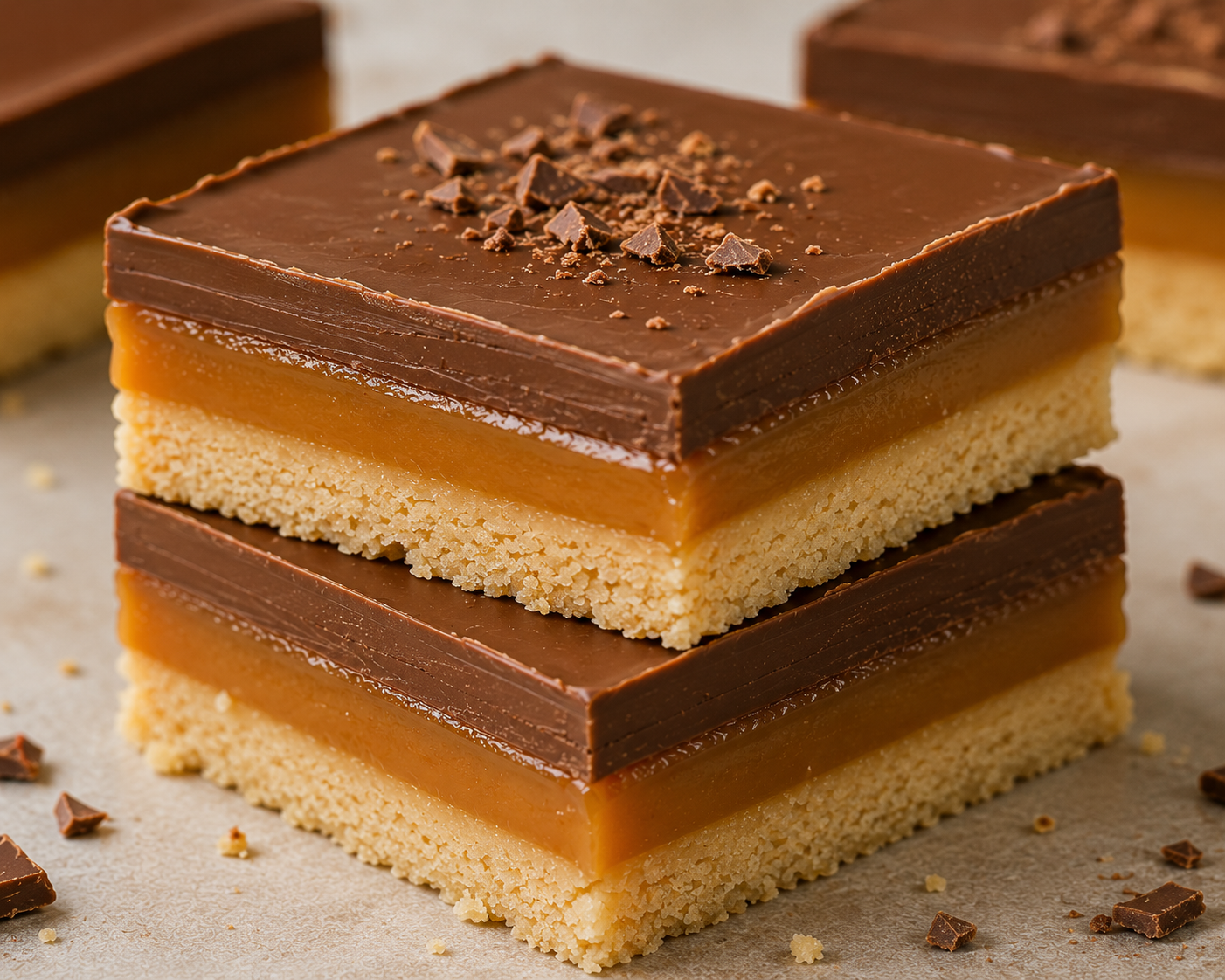 Millionaire Shortbread 9” Square
