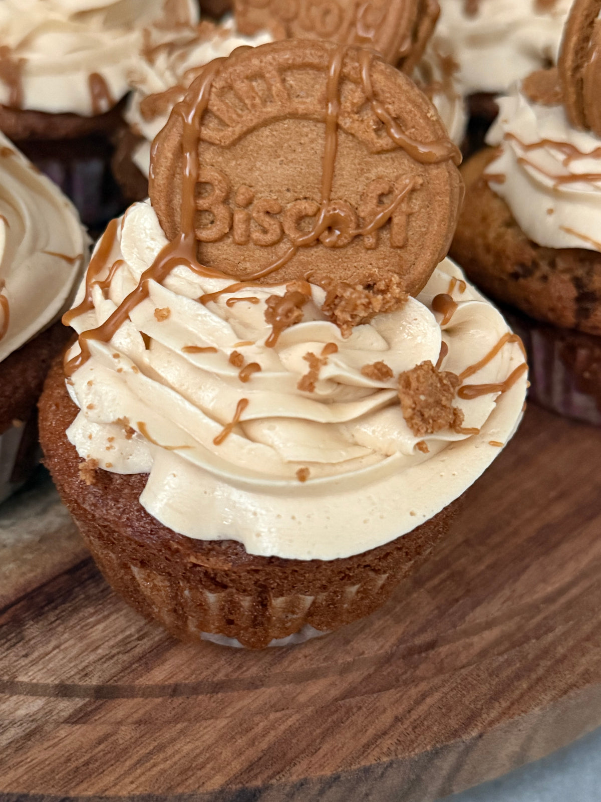 Cupcakes Biscoff with Biscoff Buttercream 12’s