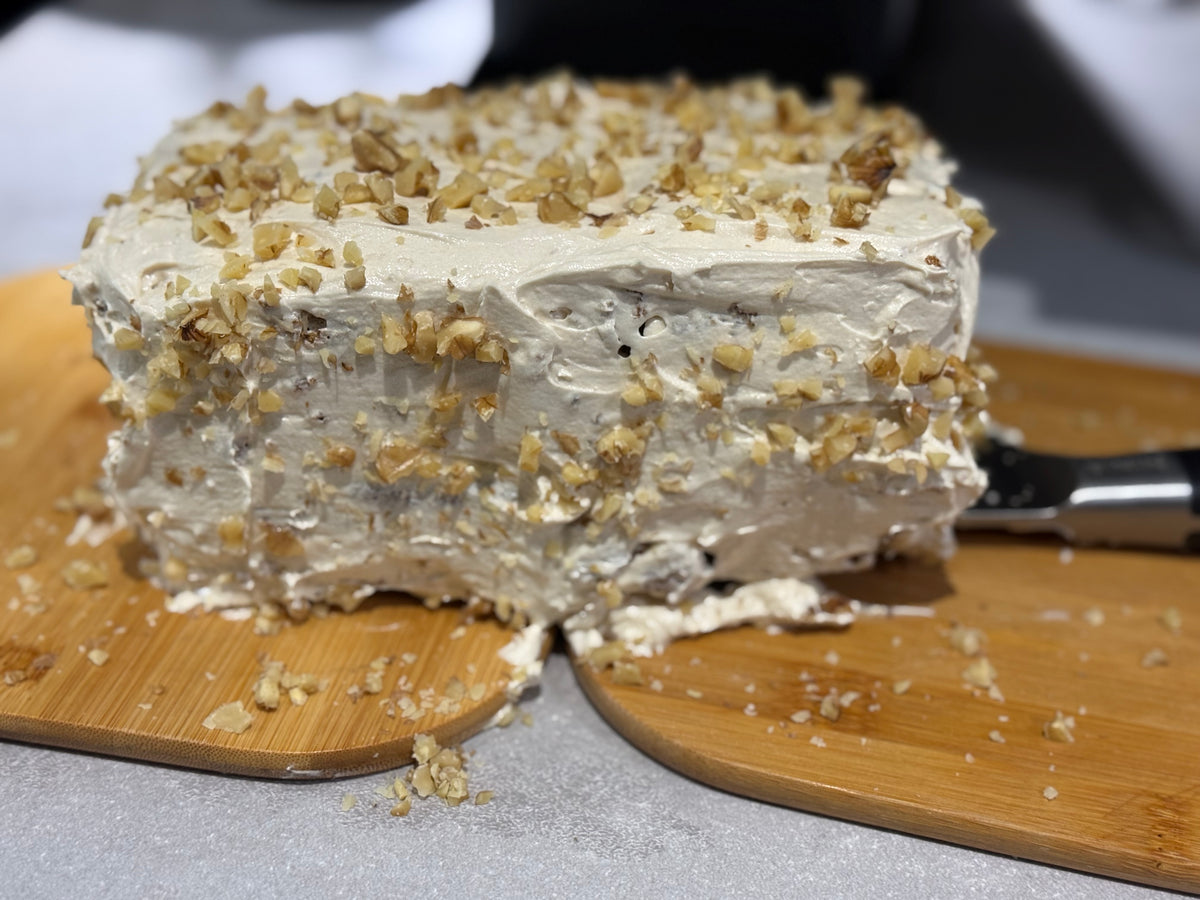 Vegan Cake - Coffee & Walnut 2lb Loaf