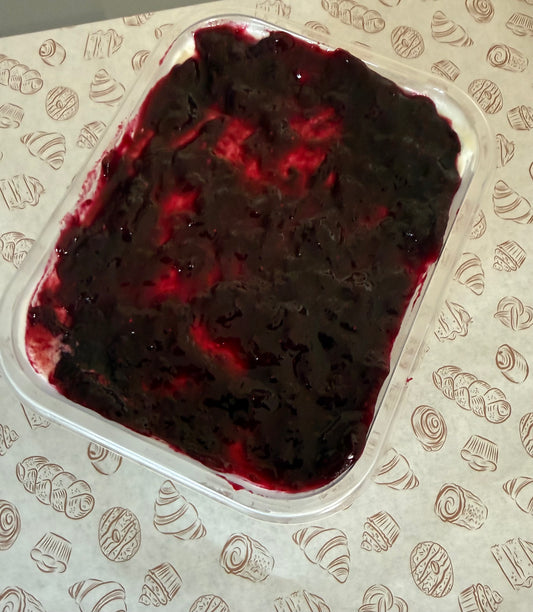 Cheesecake Tub - Blueberry Compote