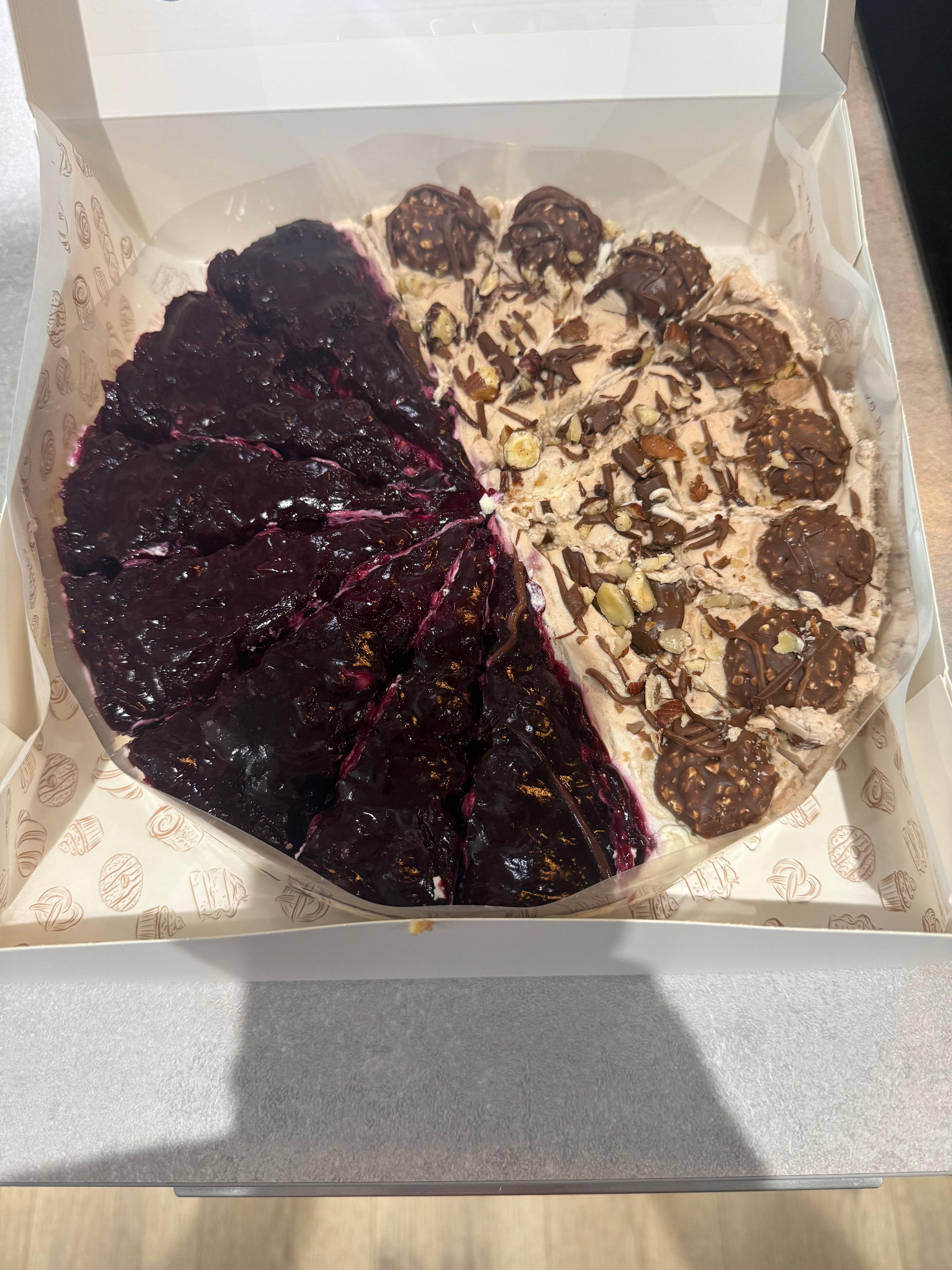 Cheesecake Half & Half Non Bake
