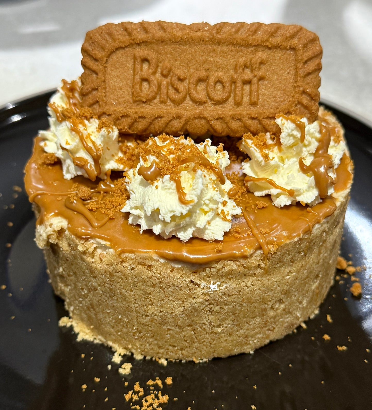 Cheesecake 4” Round - Biscoff