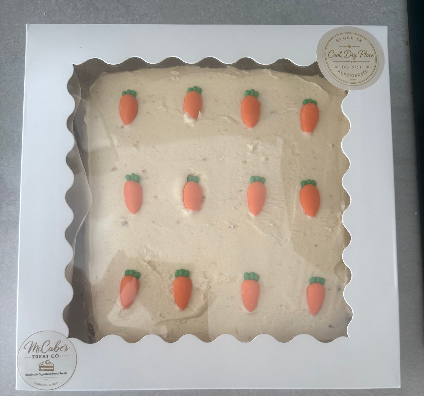 Carrot Cake Butercream Frosting