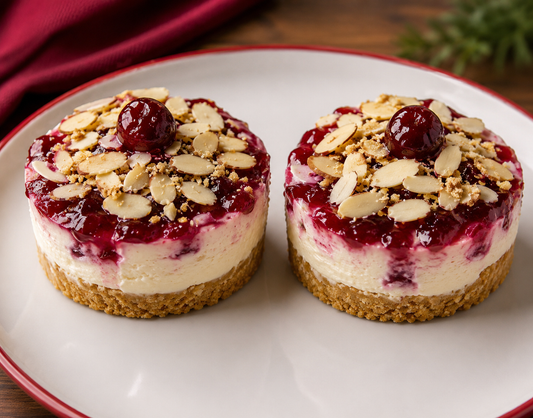 Cheesecake 4” Round - Bakewell Cherry & Almond