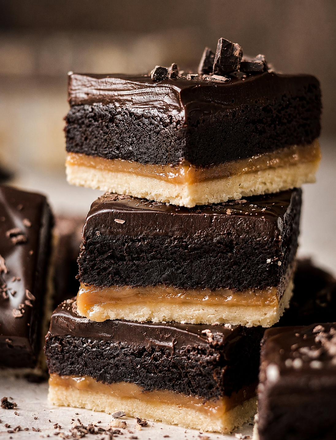 Ultimate Caramel Millionaire Shortbread Brownie