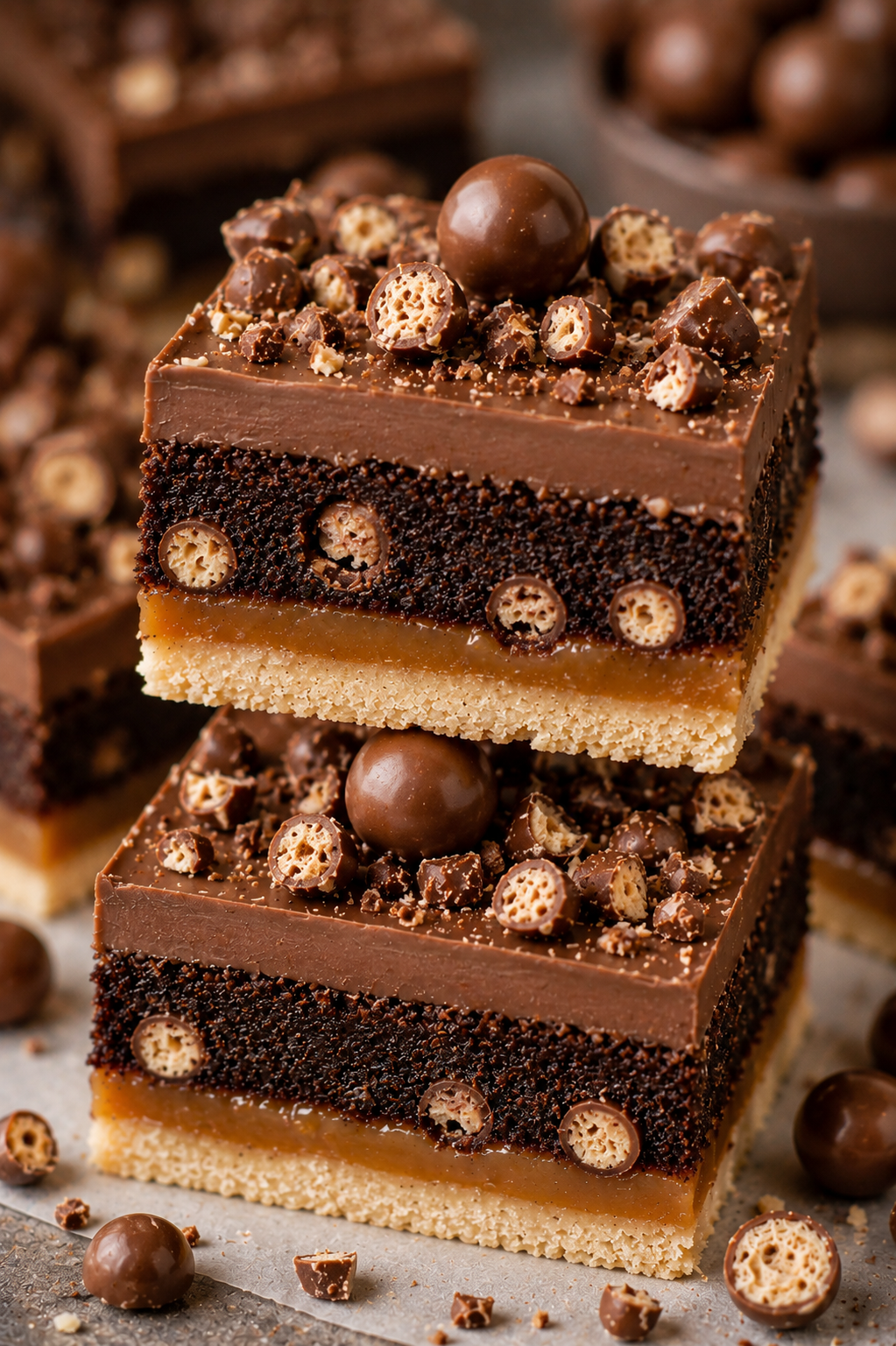 Ultimate Caramel Millionaire Shortbread Brownie