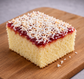 Raspberry & Coconut School Cake